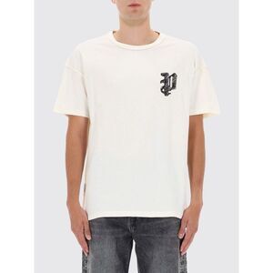 Purple T-Shirt Men White